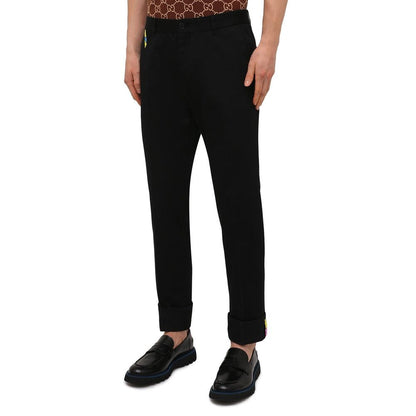 Versace-Hose aus Baumwollgabardine