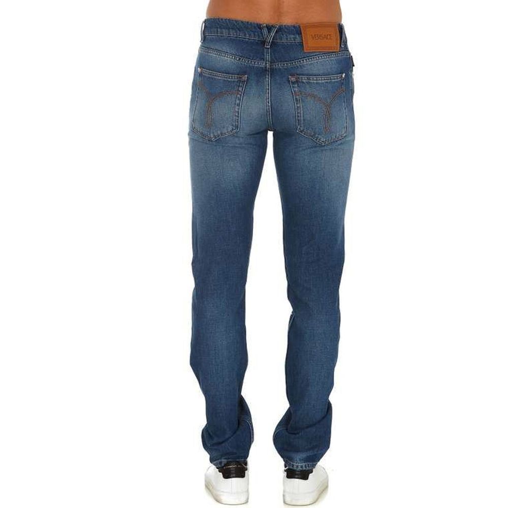 Versace Jeans aus Baumwoll-Denim mit Logo