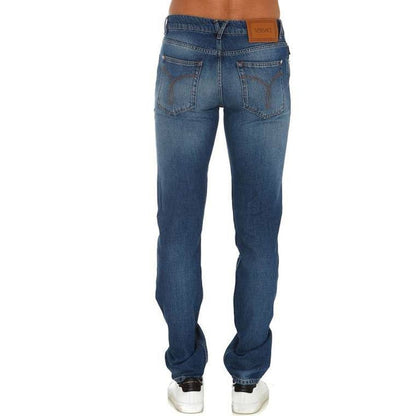 Versace Jeans aus Baumwoll-Denim mit Logo