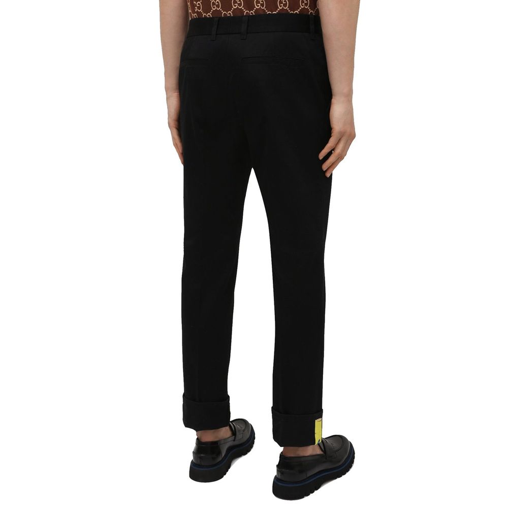 Versace-Hose aus Baumwollgabardine
