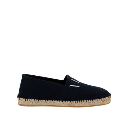 Valentino Garavani Canvas-Logo-Espadrillas