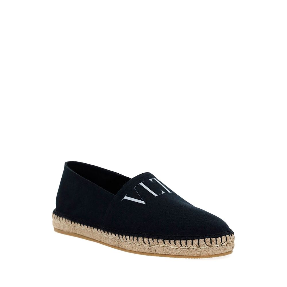 Valentino Garavani Canvas-Logo-Espadrillas