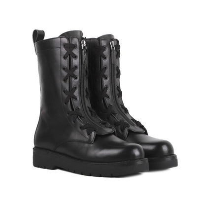 Valentino Garavani Kampfstiefel aus Leder