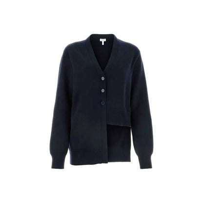 Asymmetrische Kaschmir-Strickjacke von Loewe