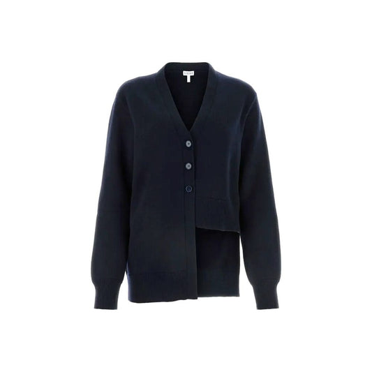 Asymmetrische Kaschmir-Strickjacke von Loewe