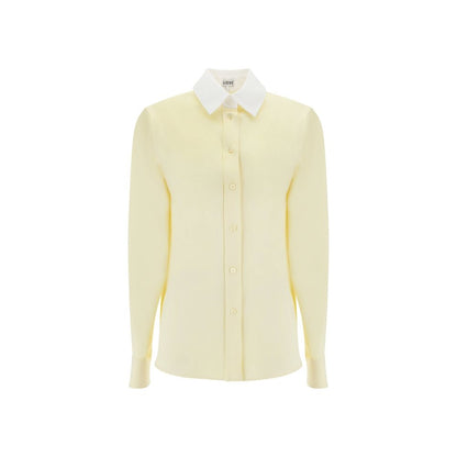 Chemise en soie Loewe