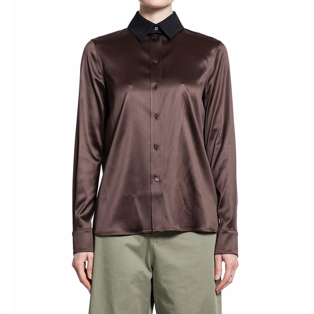 Chemise en soie Loewe