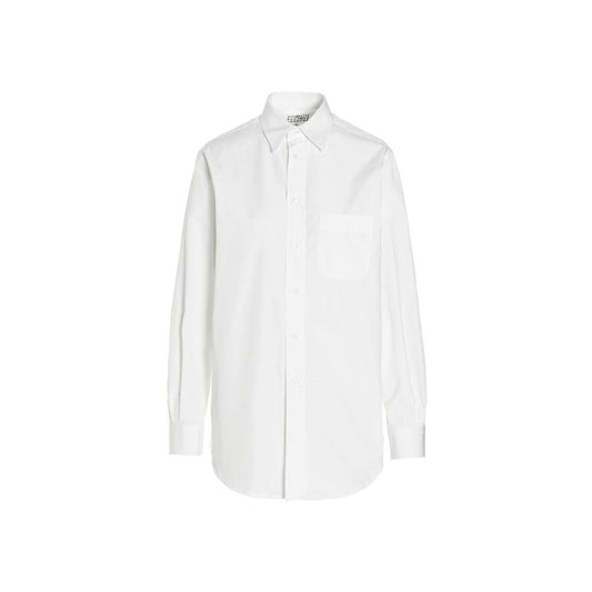 Maison Margiela Mison Margiela Langes Popeline-Hemd