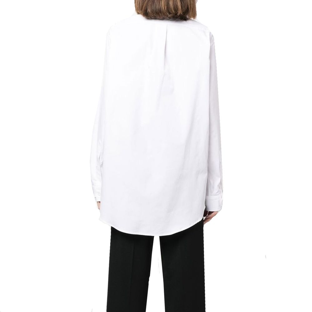 Maison Margiela Chemise longue en popeline Mison Margiela