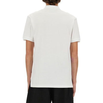Moschino Couture „In Love We Trust“-Poloshirt aus Baumwolle