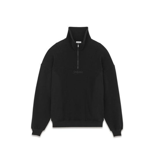 Saint Laurent Baumwollfleece-Sweatshirt