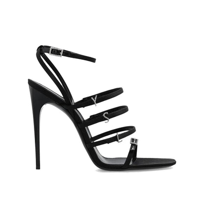 Saint Laurent Jerry Satin-Sandalen