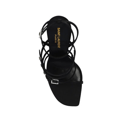 Saint Laurent Jerry Satin-Sandalen