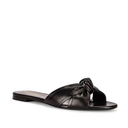 Saint Laurent Lederpantoletten