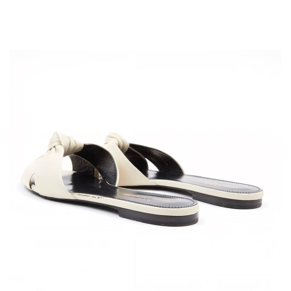 Saint Laurent Lederpantoletten