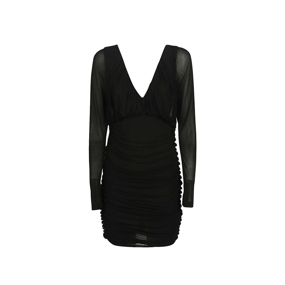 Saint Laurent – Drapiertes Minikleid