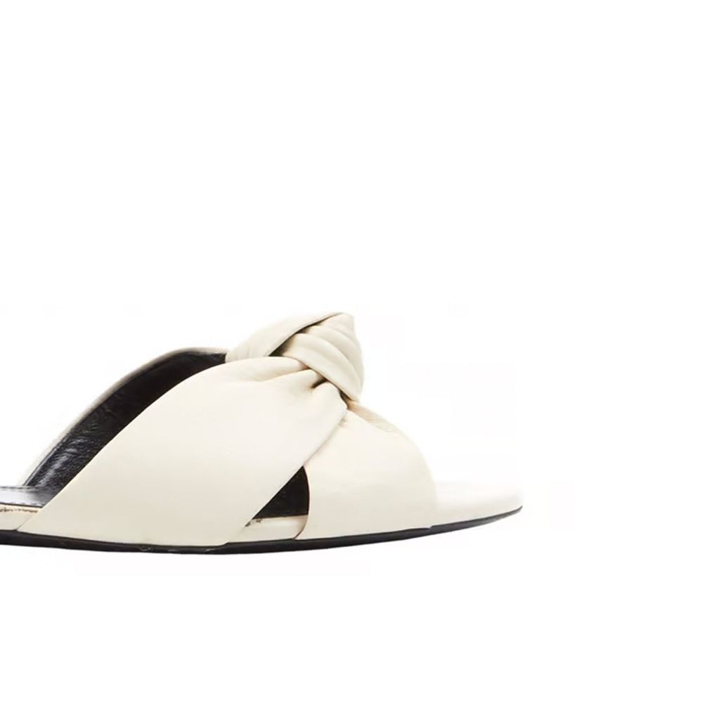 Saint Laurent Lederpantoletten
