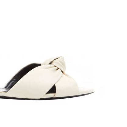 Saint Laurent Lederpantoletten
