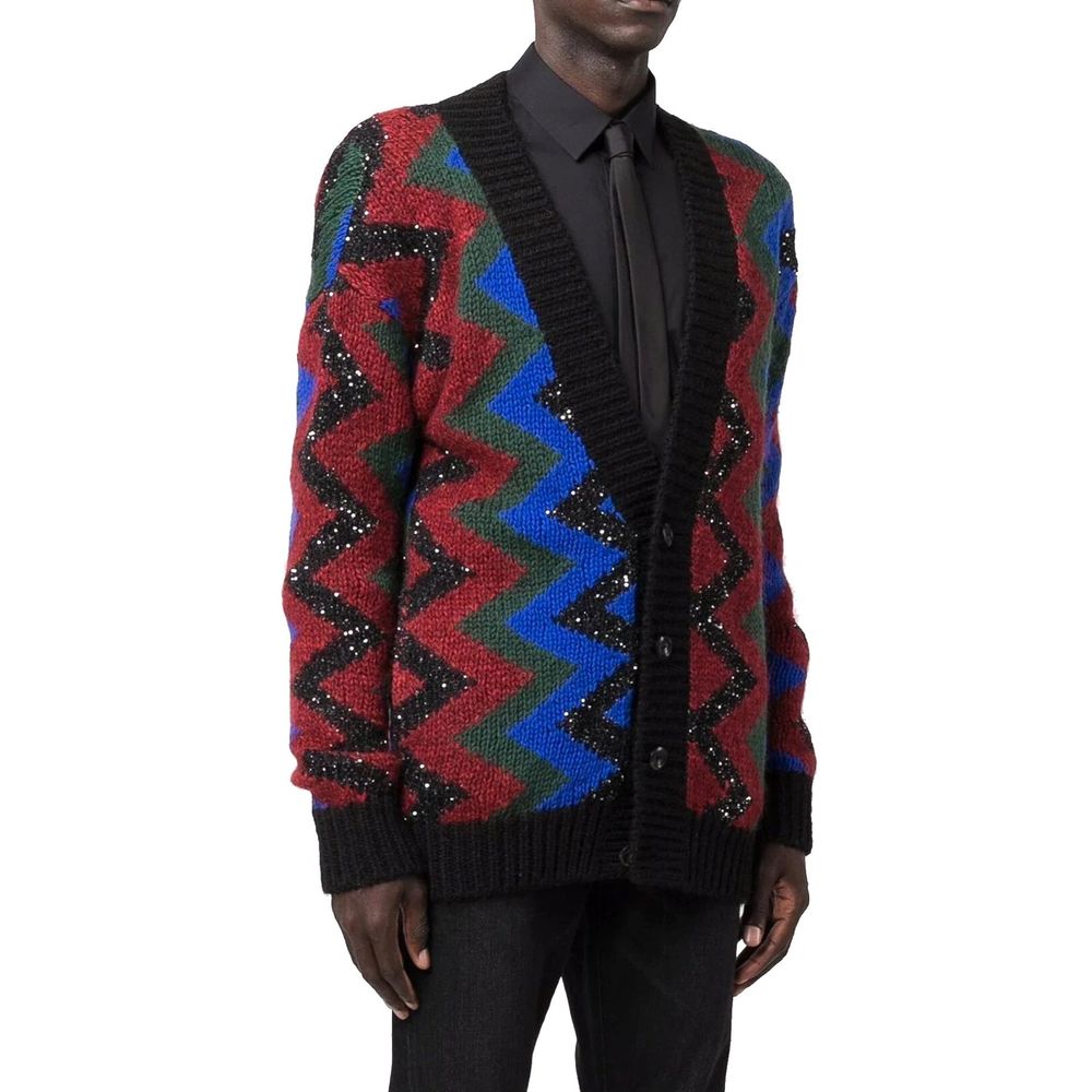 Saint Laurent Pailletten-Cardigan