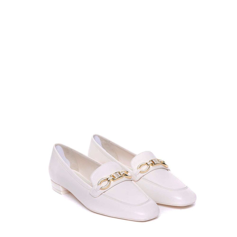 Mocassins en cuir à bout carré emblématiques