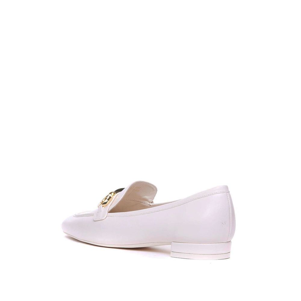 Mocassins en cuir à bout carré emblématiques