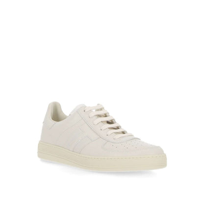 Baskets en cuir avec logo Tom Ford