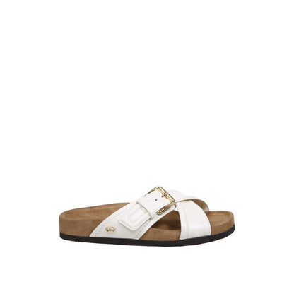Valentino Garavani Flache Sandalen aus Leder
