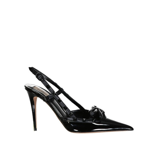 Valentino Garavani Rockstud Slingback-Pumps aus Leder
