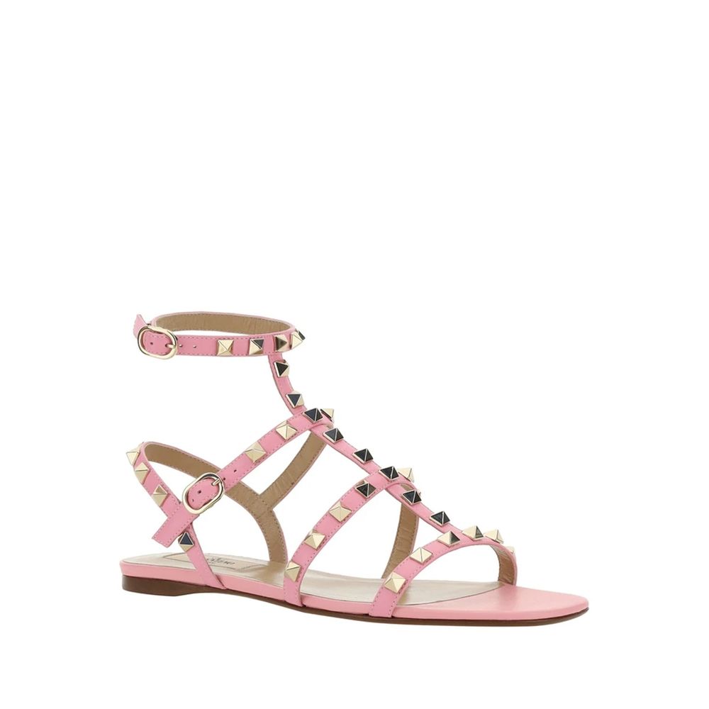 Valentino Garavani Rockstud Ledersandalen