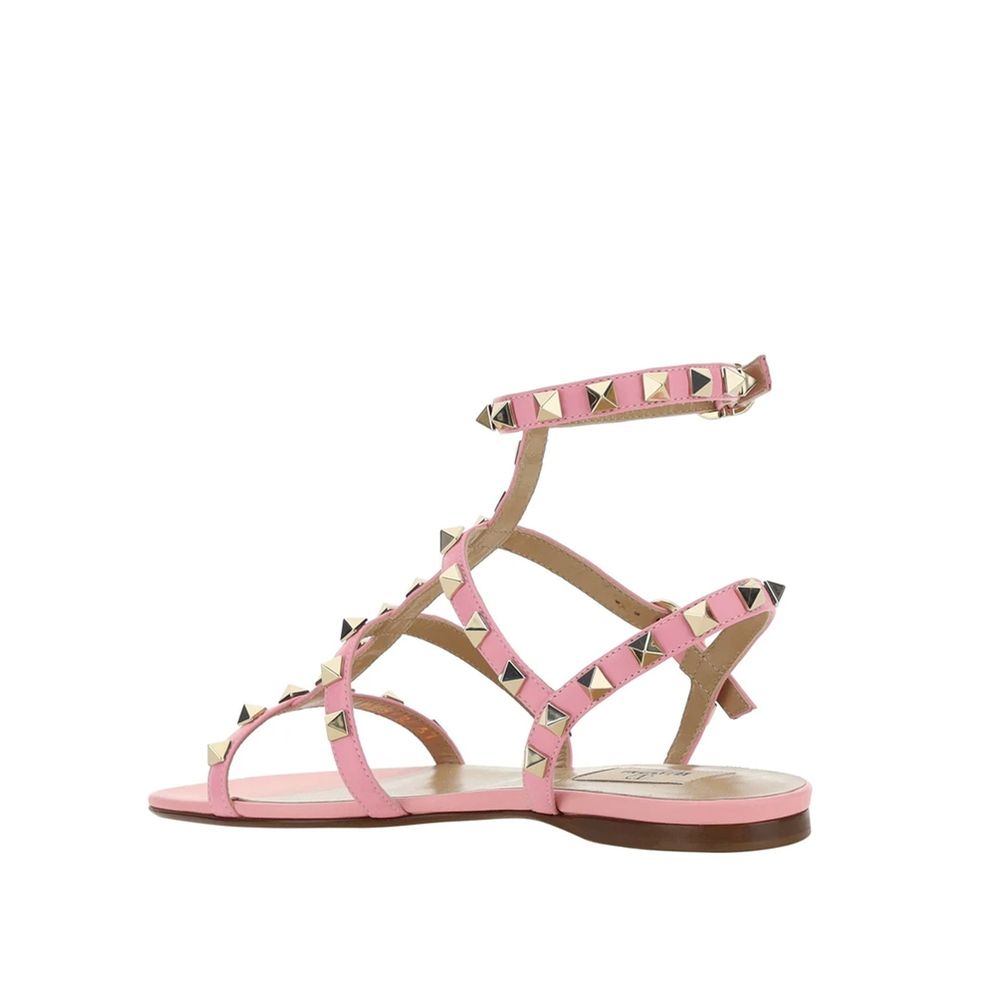 Valentino Garavani Rockstud Ledersandalen