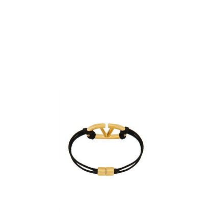 Valentino Garavani Baumwollarmband mit V-Logo