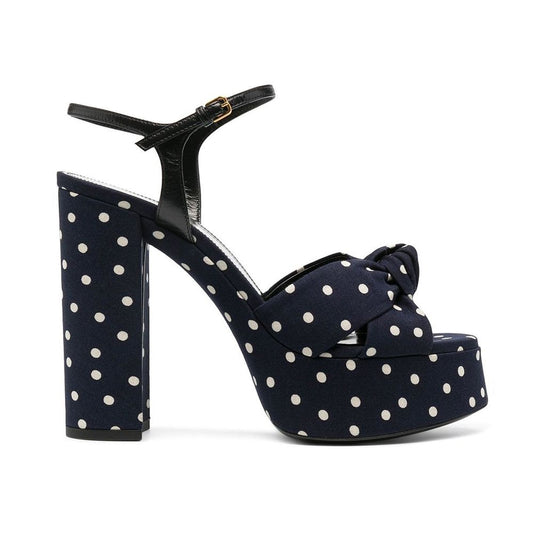 Saint Laurent Bianca Sandalen mit Punkten