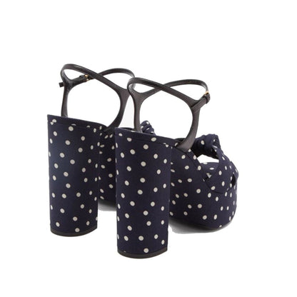 Saint Laurent Bianca Sandalen mit Punkten