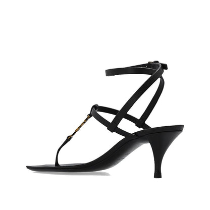 Saint Laurent Cassandra Sandalen mit Absatz
