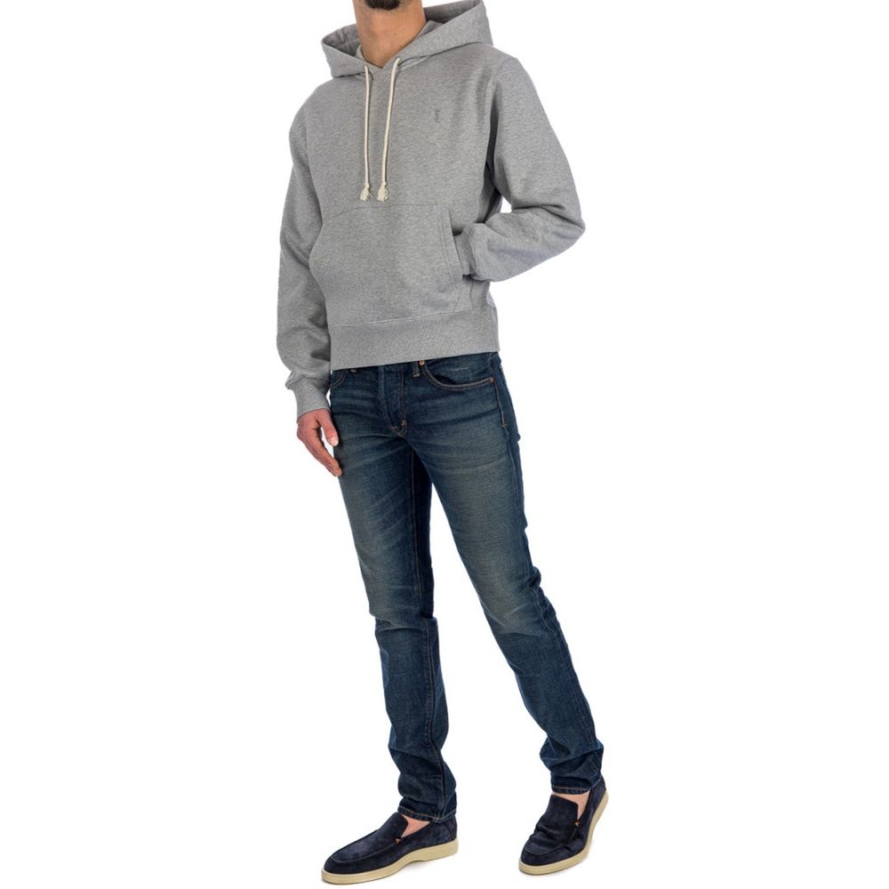 Saint Laurent Kapuzensweatshirt aus Baumwolle
