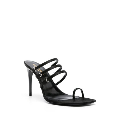 Saint Laurent Jerry 95 Satinsandalen