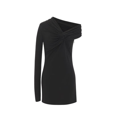 Saint Laurent Einärmeliges Kleid