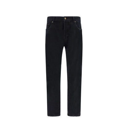 Saint Laurent – Lockere, gerade geschnittene Jeans