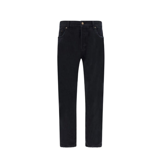 Saint Laurent – Lockere, gerade geschnittene Jeans
