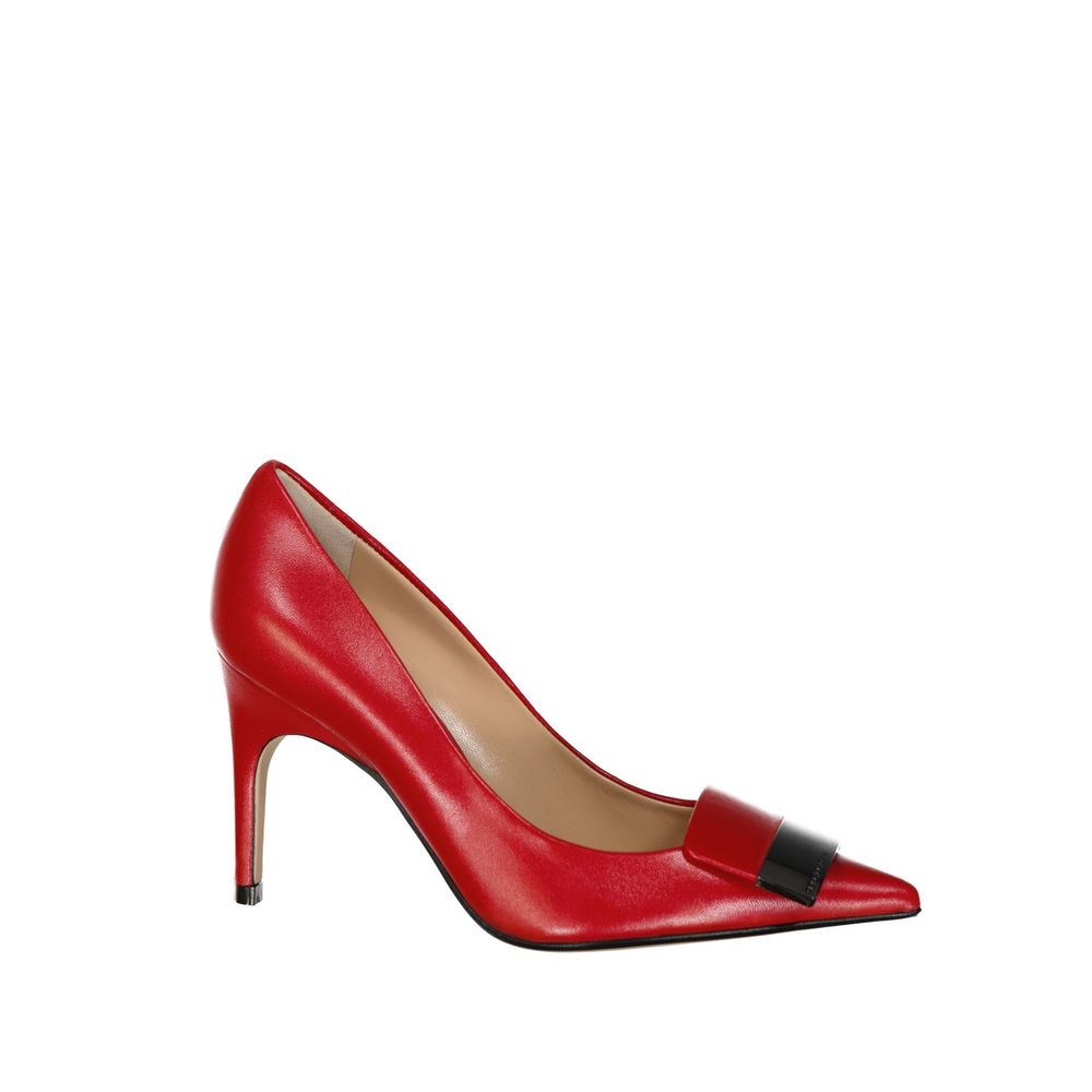 090 Escarpins en cuir