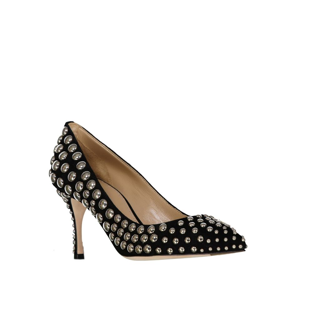 Escarpins en cuir Godiva 075 avec ornements métalliques