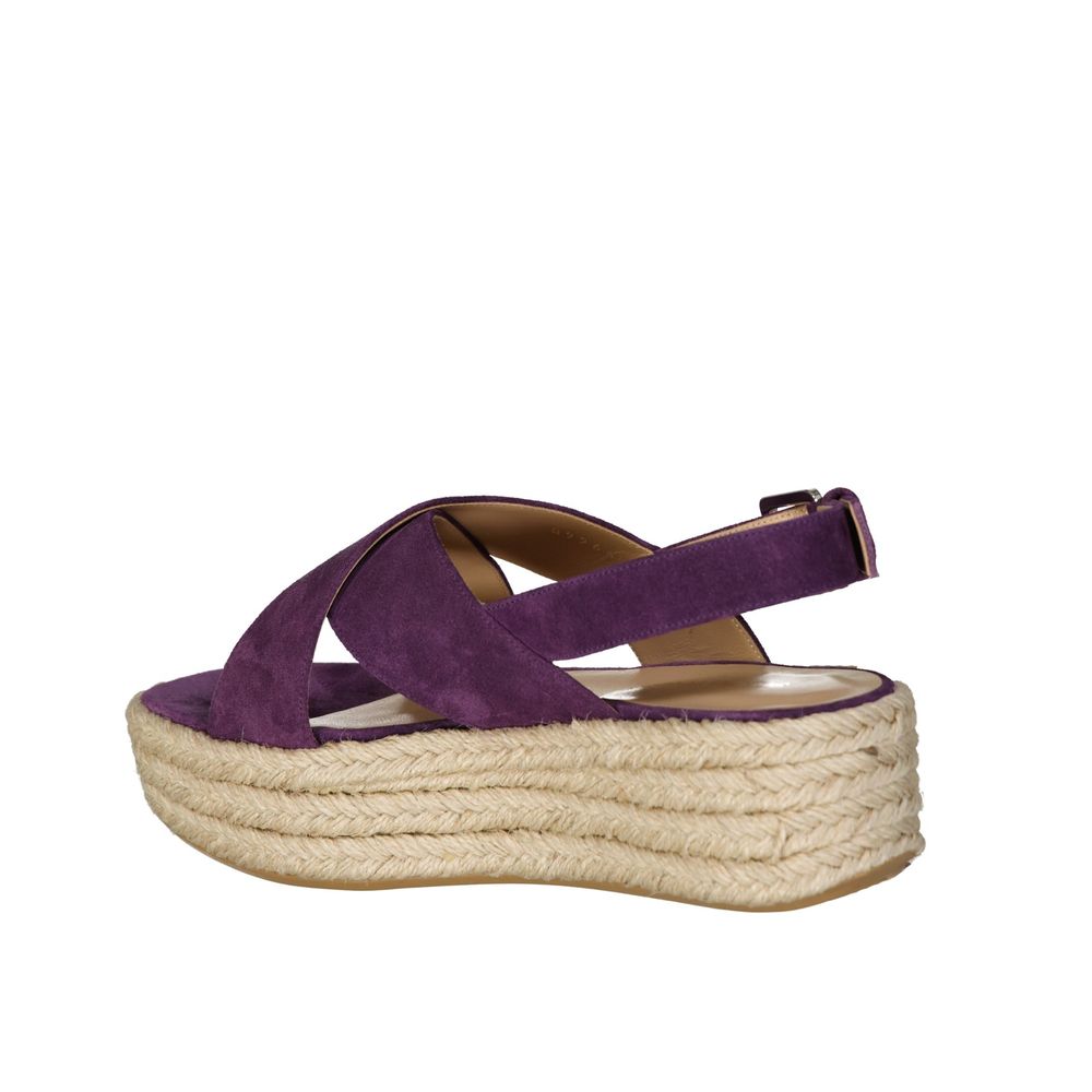 Espadrilles en cuir