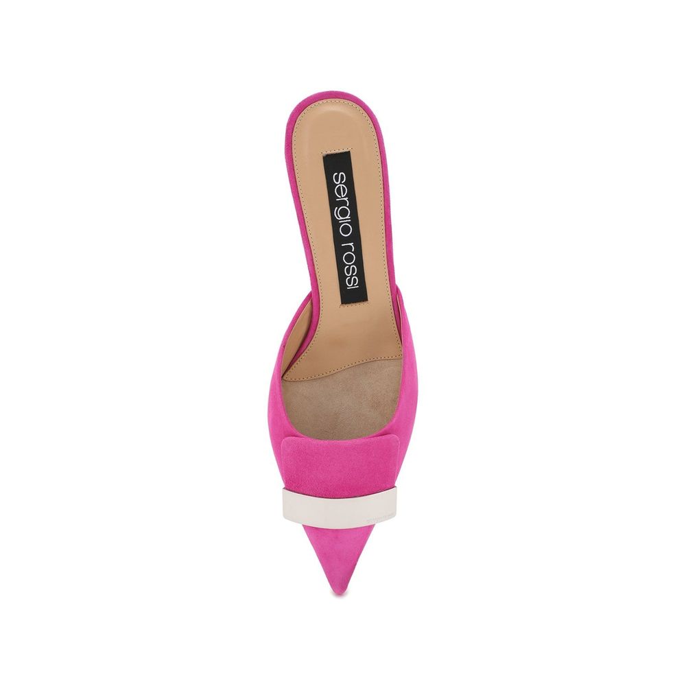 Mules en cuir