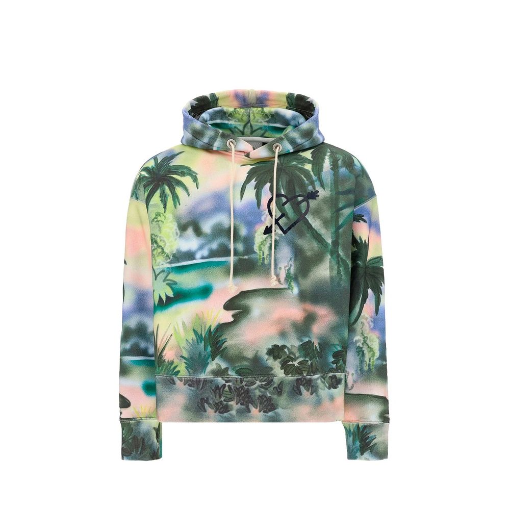 Sweat à capuche en coton Palm Angels