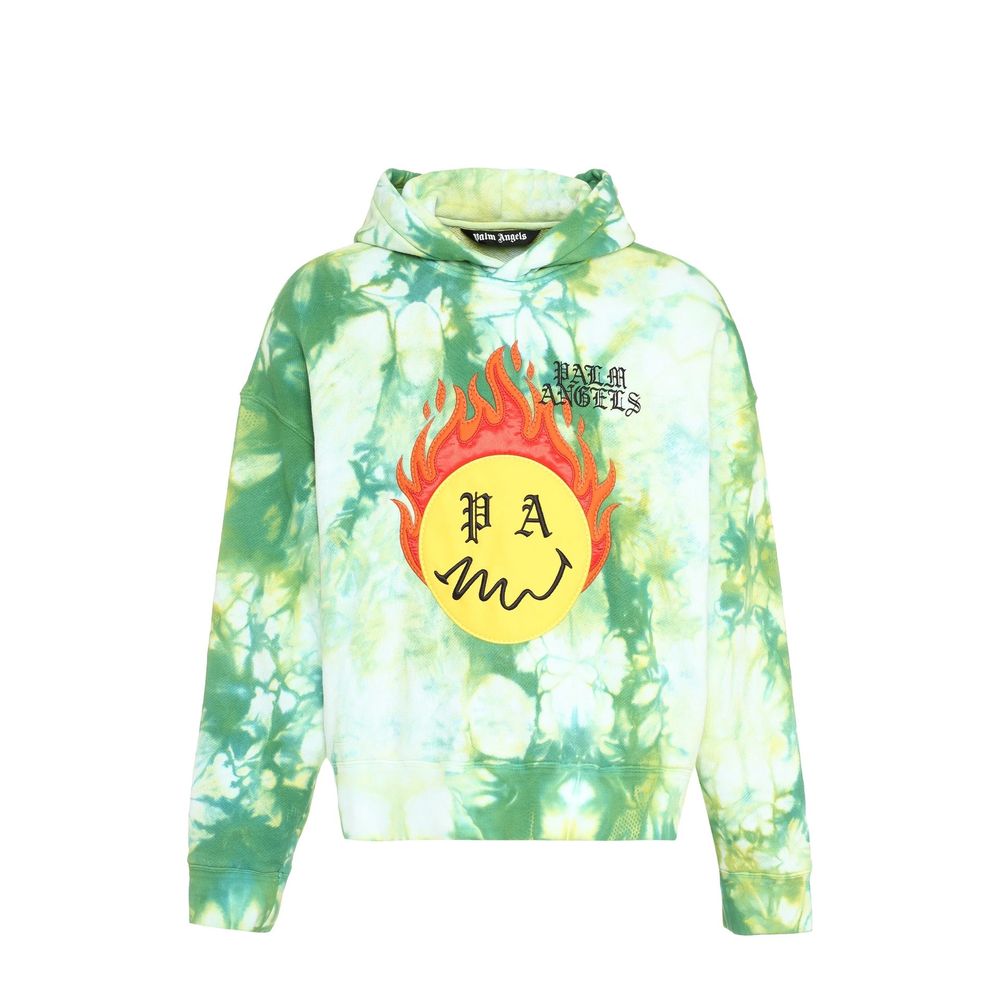 Sweat à capuche avec patch Palm Angels