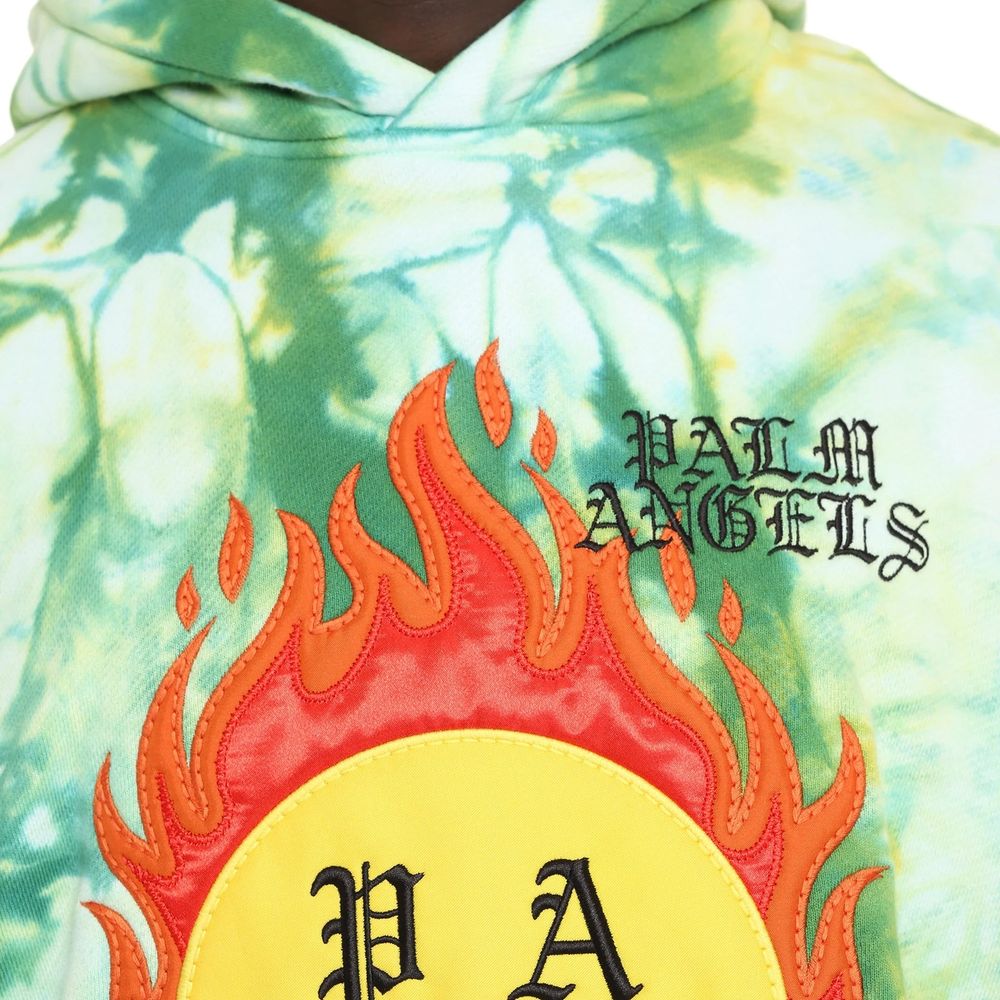 Sweat à capuche avec patch Palm Angels