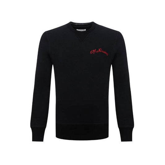 Sweat-shirt à logo Alexander McQueen