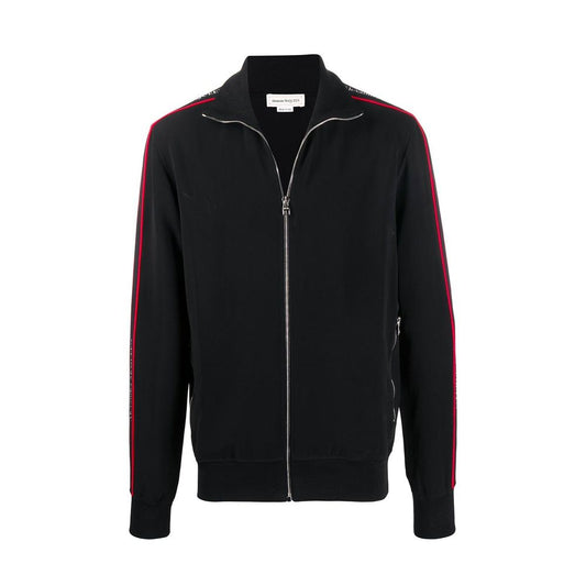 Sweatshirt mit Reißverschluss und Alexander McQueen-Logo
