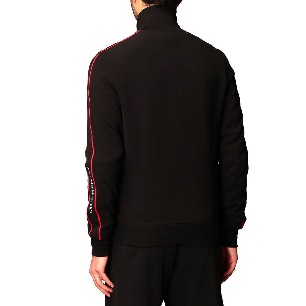 Sweatshirt mit Reißverschluss und Alexander McQueen-Logo