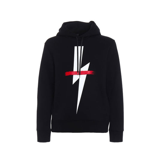 Sweat à capuche avec logo Neil Barrett